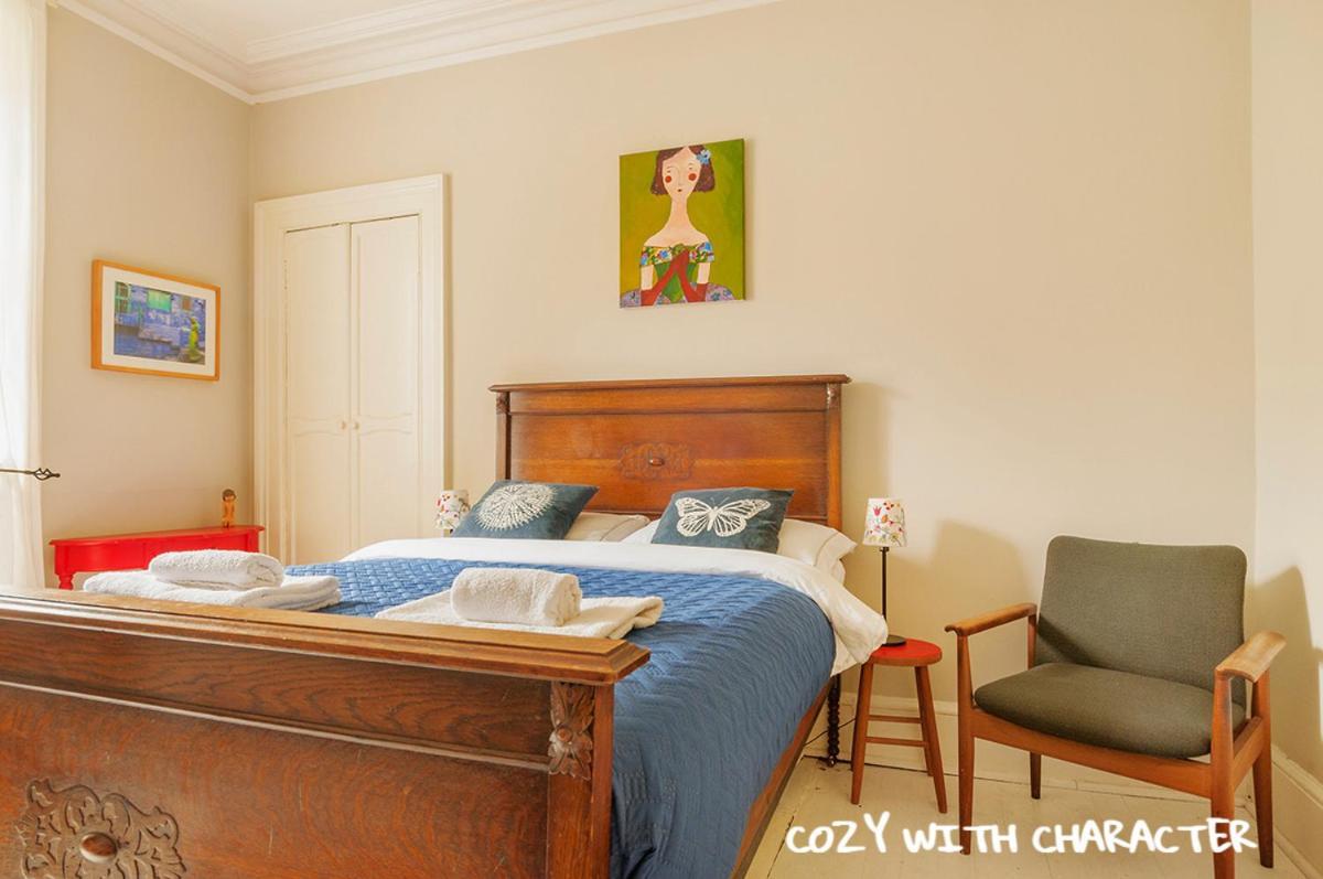 Cozy With Character Vibrant Cottage Style Flat At Leith Links Park EDI Eksteriør bilde